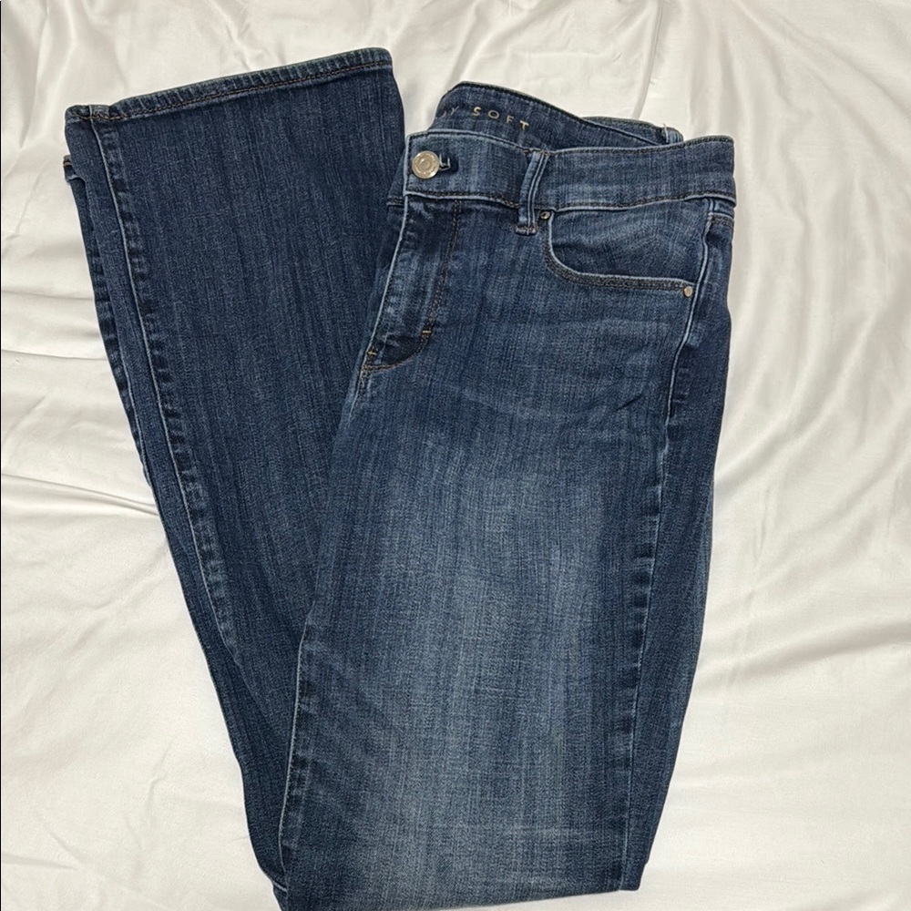 White House Black Market Dark Blue Boot Cut Jeans